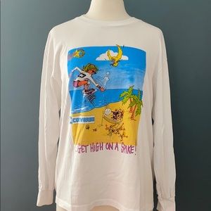 Vintage Chucks All Star Converse Long Sleeve Tee